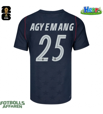 Förenta stater Patrick Agyemang #25 Bortatröja VM 2026 Kortärmad